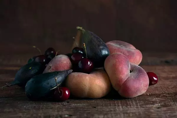 Фото фруктов с отражателем